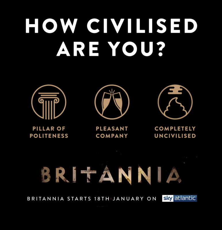 Já conferimos o primeiro episódio de Britannia 1